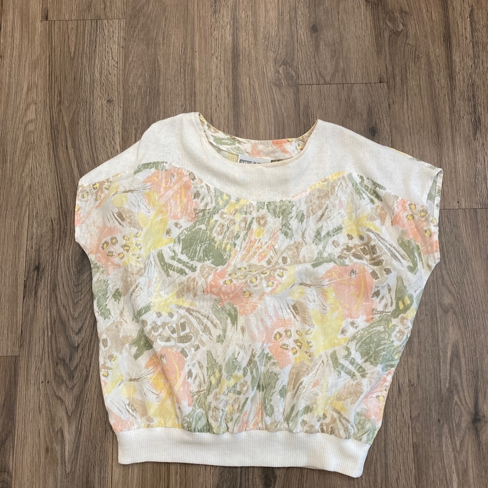 Vintage batwing sleeve top